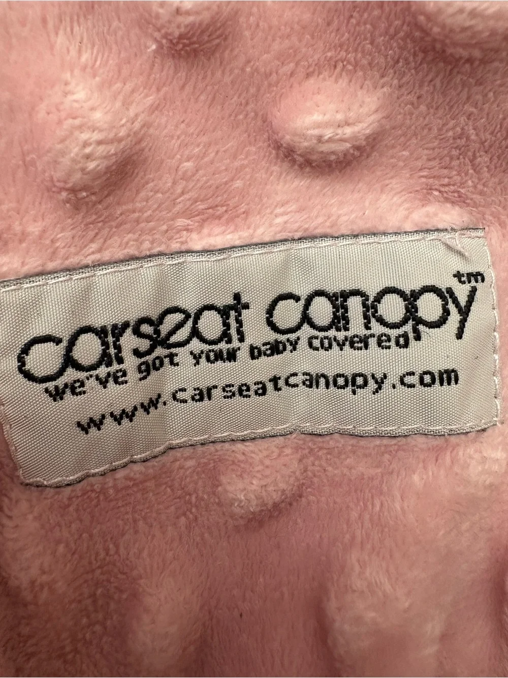 Soft Pink Minky Infant Car Seat Cover - Kids Accessories